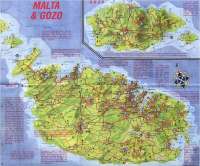 Карта дорог Мальты